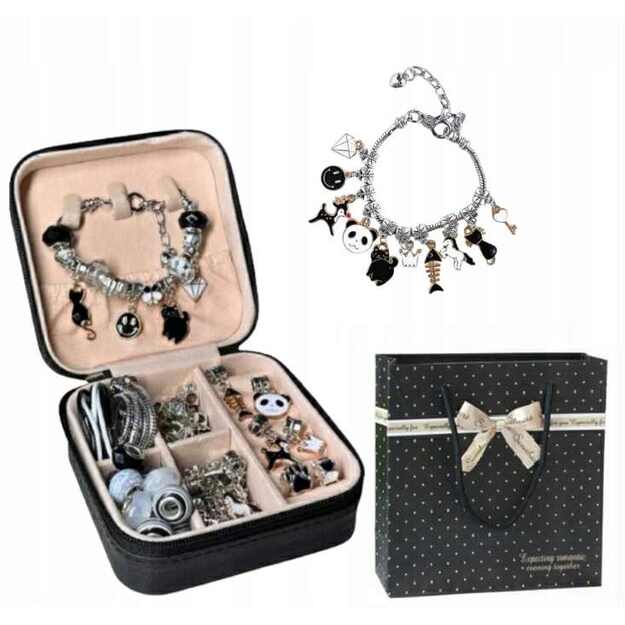 Apyrankių rinkinys su dovanų maišeliu