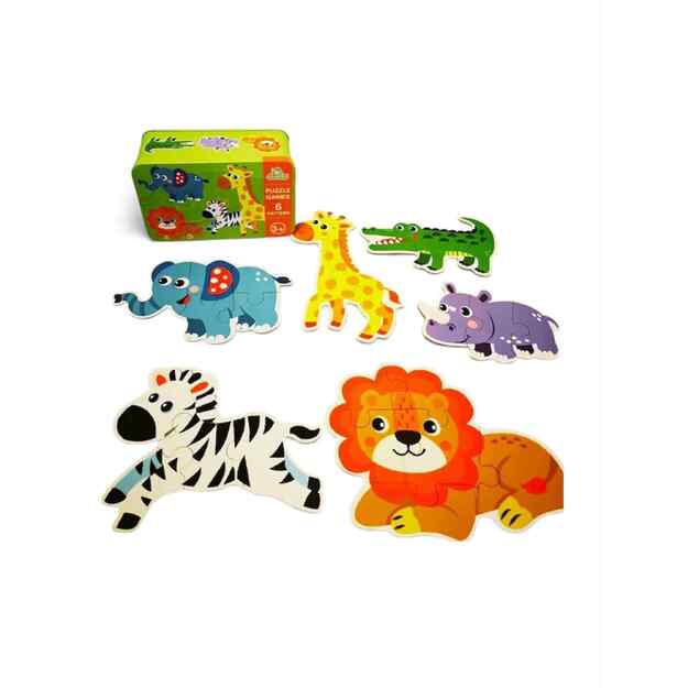 Vaikiška dėlionė FOREST ANIMALS PUZZLE