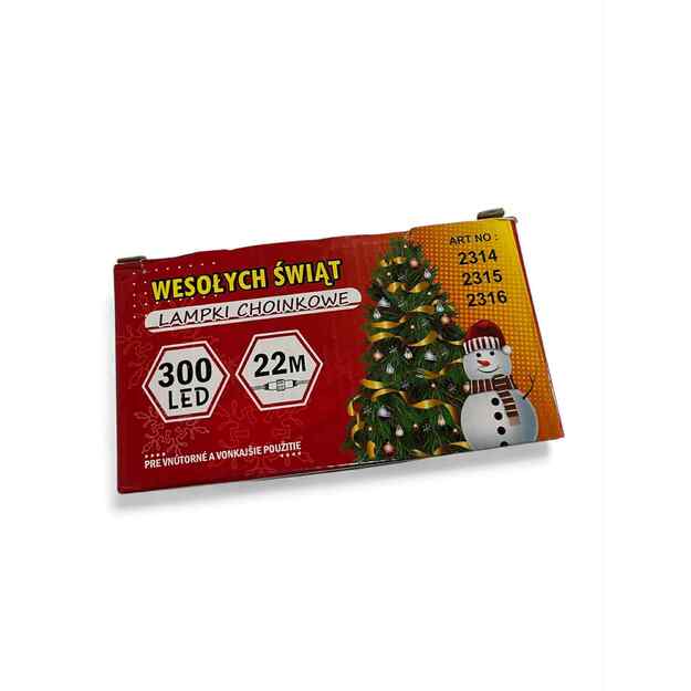 Kalėdinė girlianda rožinės spalvos