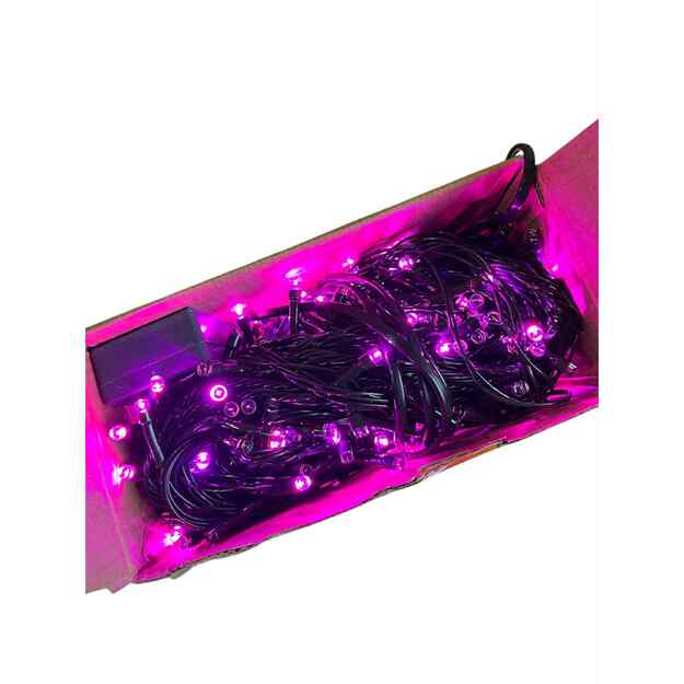 Kalėdinė girlianda rožinės spalvos 2