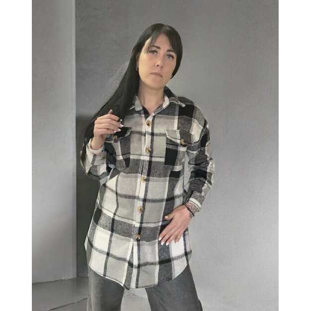 Ilgi languoti marškiniai NEW COLLECTION - Juodi Nr.1