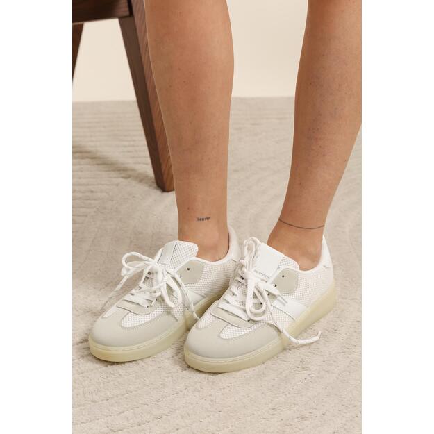 Sportbačiai lygiu padu 6501 - šviesūs