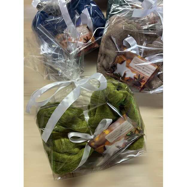 Mini rinkinys Turbanas + Muilas