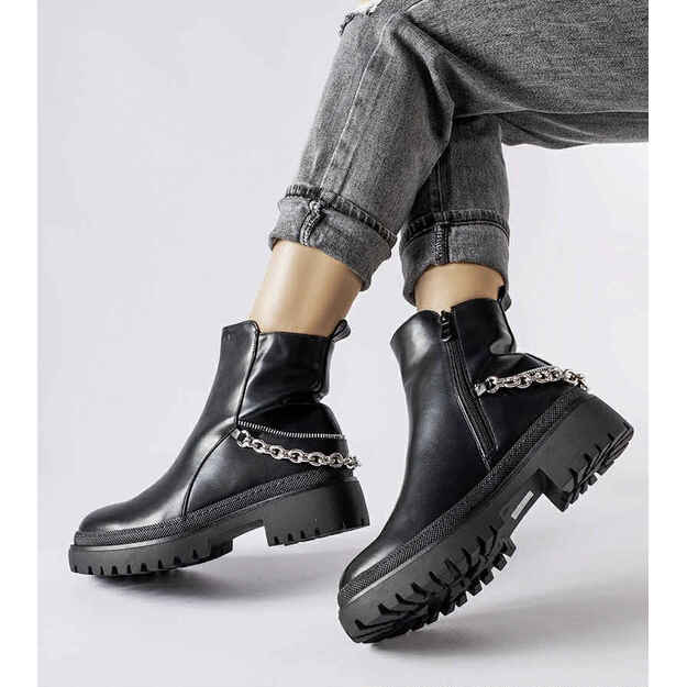 Juodi aulinukai su grandine ABLOOM