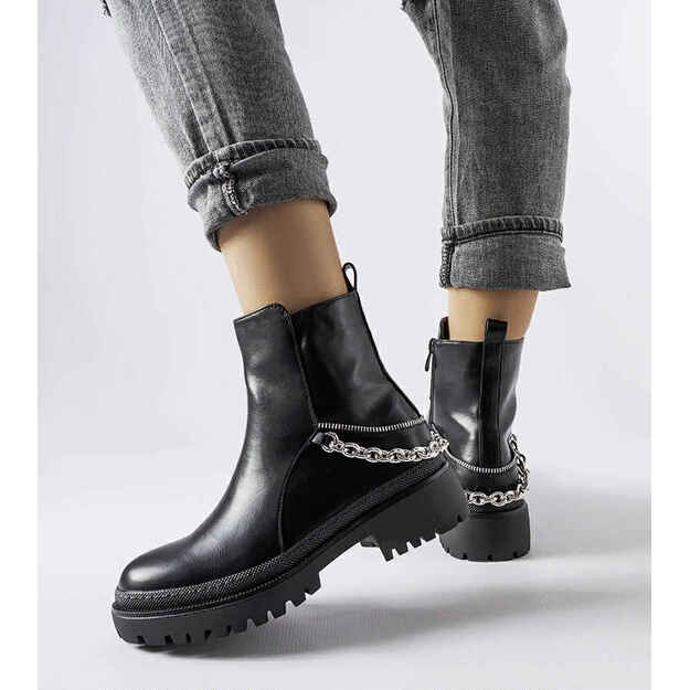 Juodi aulinukai su grandine ABLOOM 1