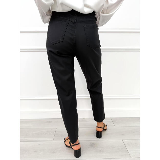 Dirbtinės odos kelnės DAYSIE C9279 MOM  4