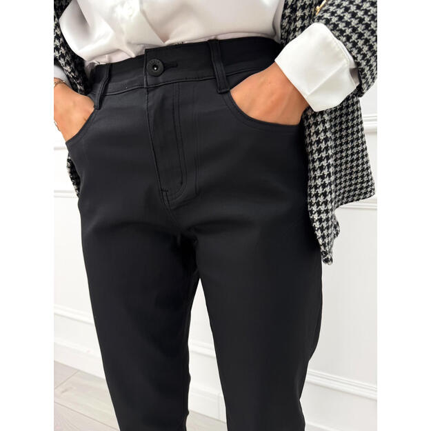 Dirbtinės odos kelnės DAYSIE C9279 MOM  3