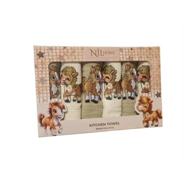 Virtuvinių rankšluosčių rinkinys BROWN