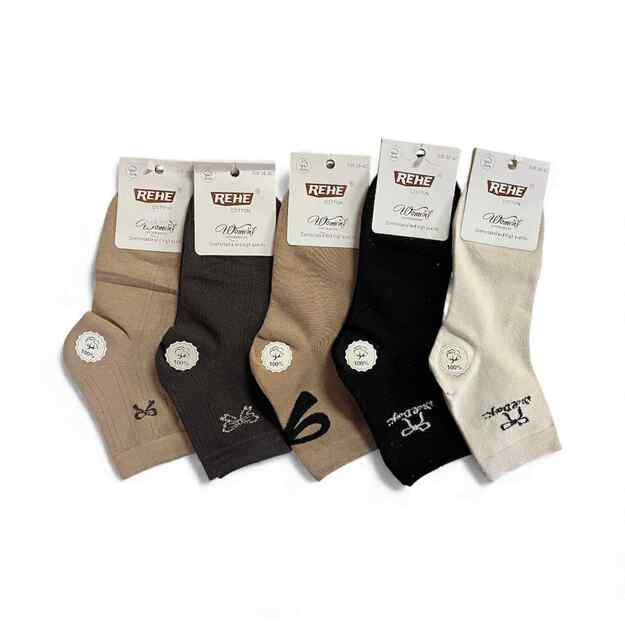 Moteriškos REHE kojinės 5por pakuotė