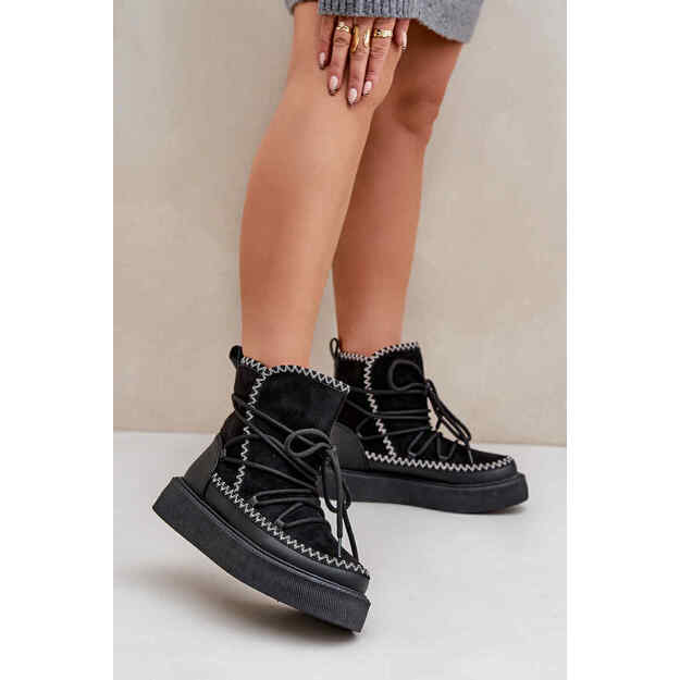 Auliniai batai su raišteliais GA8078 4