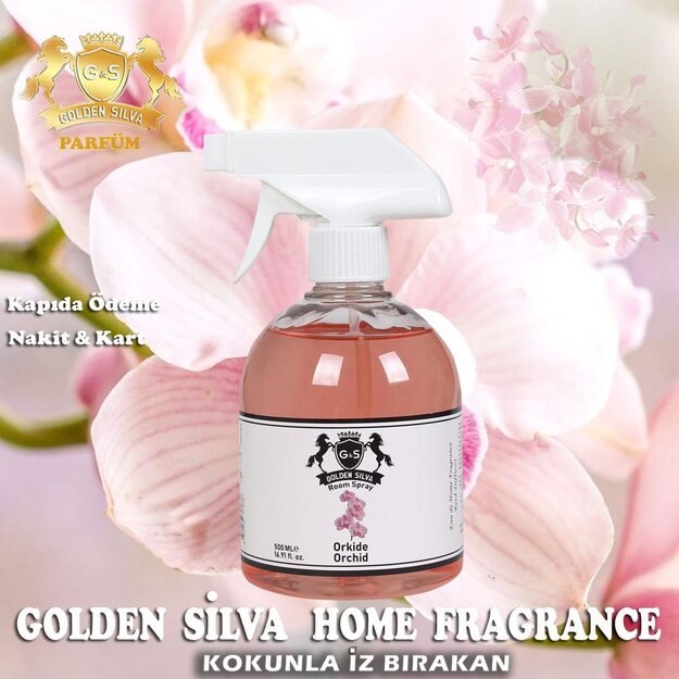 Golden Silva purškiamas namų kvapas 500ml - Orchid