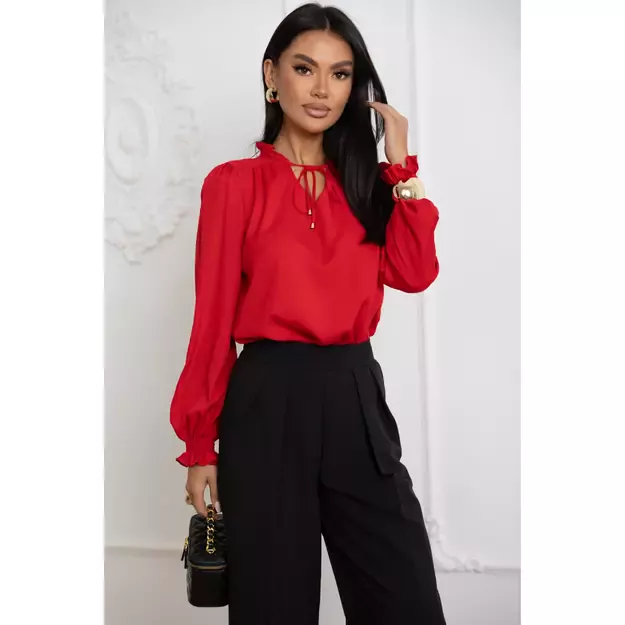 Elegantiška palaidinė EMILIE - Raudona