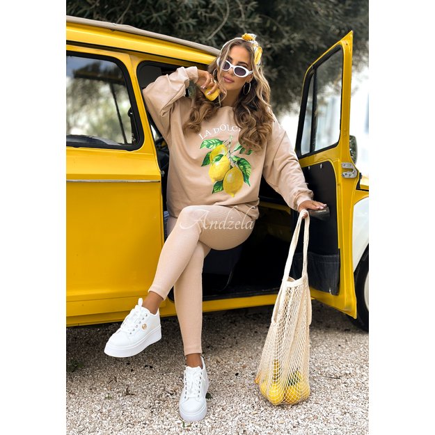 Medvilninis komplektas KIPRAS - kreminis 3