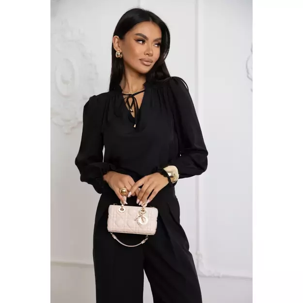 Elegantiška palaidinė EMILIE - Juoda