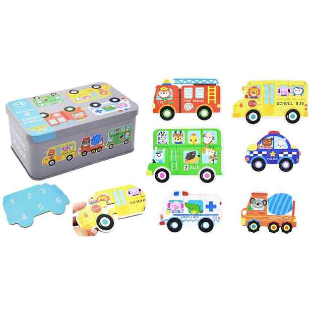 Vaikiška dėlionė TRAFFIC PUZZLE