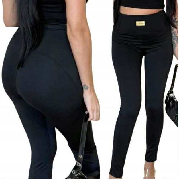 Slidžios juodos sportinės timpos LUXURY