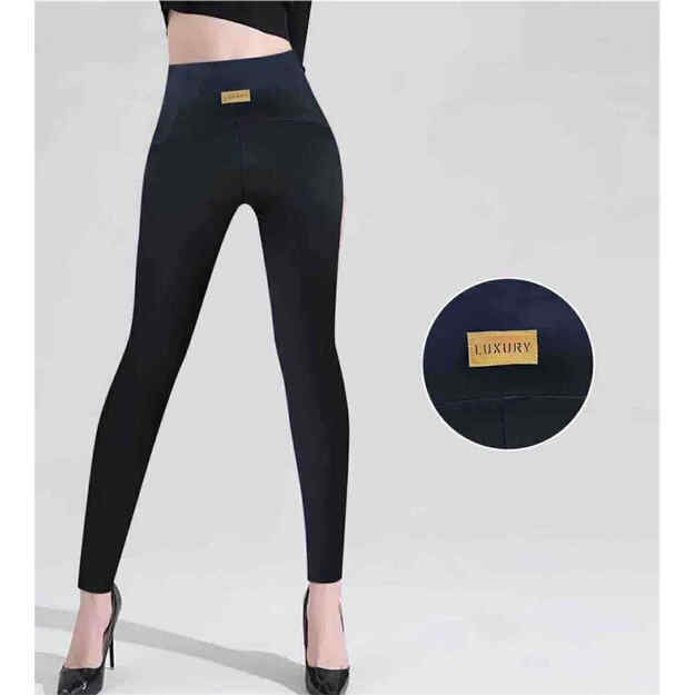 Slidžios juodos sportinės timpos LUXURY 1