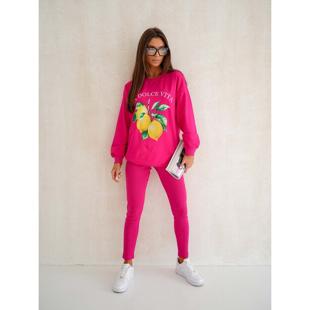 Medvilninis komplektas KIPRAS - rožinis 1