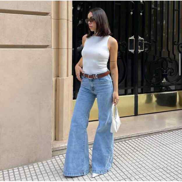 Šviesi džinsai MOON GIRL Denim 