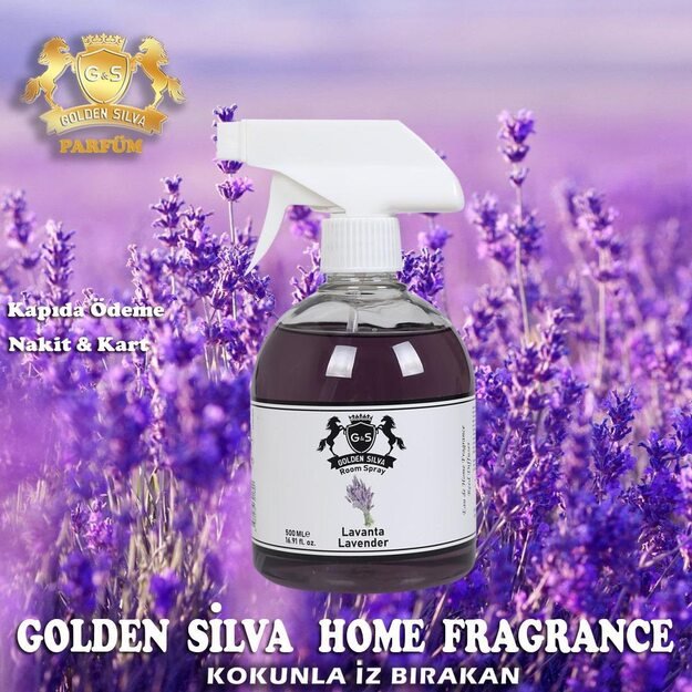 Golden Silva purškiamas namų kvapas 500ml - Lavender