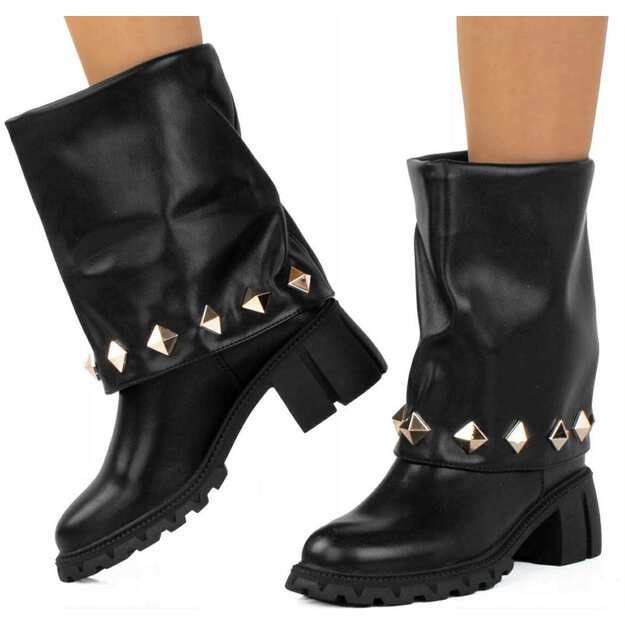 Moteriški auliniai batai su kniedėmis WELLSPRING 2