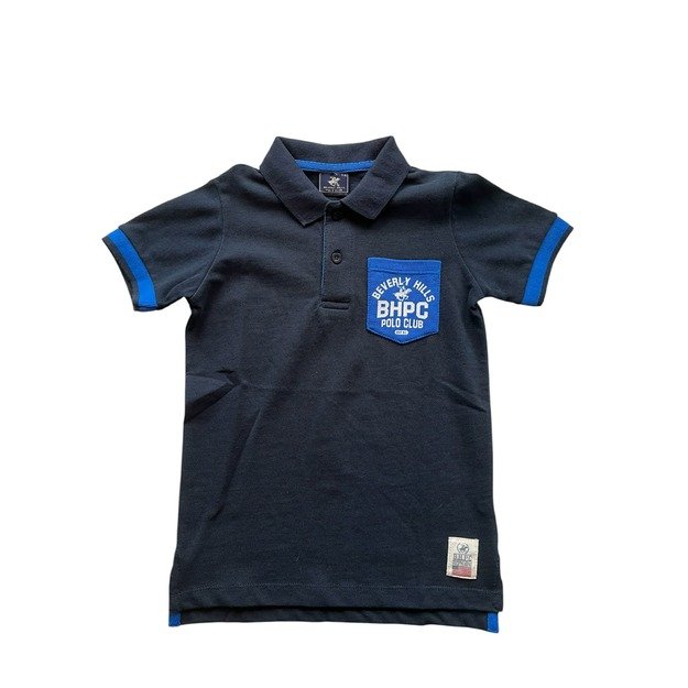 Marškinėliai POLO CLUB - juodi