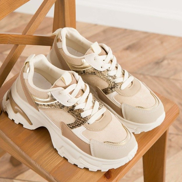 Sportiniai bateliai BE.SPORT C3923 Beige 3