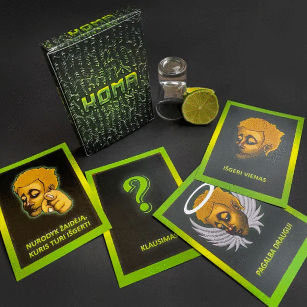 Vakarėlių žadimas KOMA